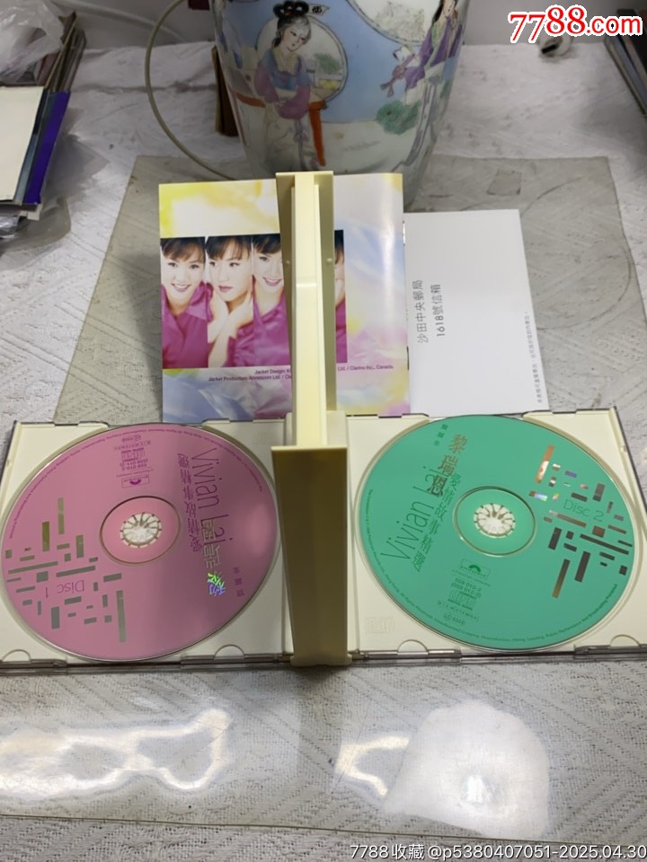黎瑞恩-愛情故事精選。新馬版。2CD。95新_價格120元【一線音樂搬運工】_第3張_