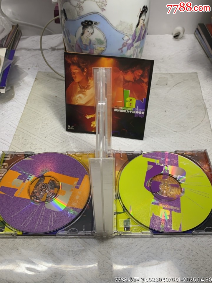 譚詠麟-魅力千禧演唱會。2VCD。9新_價格10元【一線音樂搬運(yùn)工】_第3張_