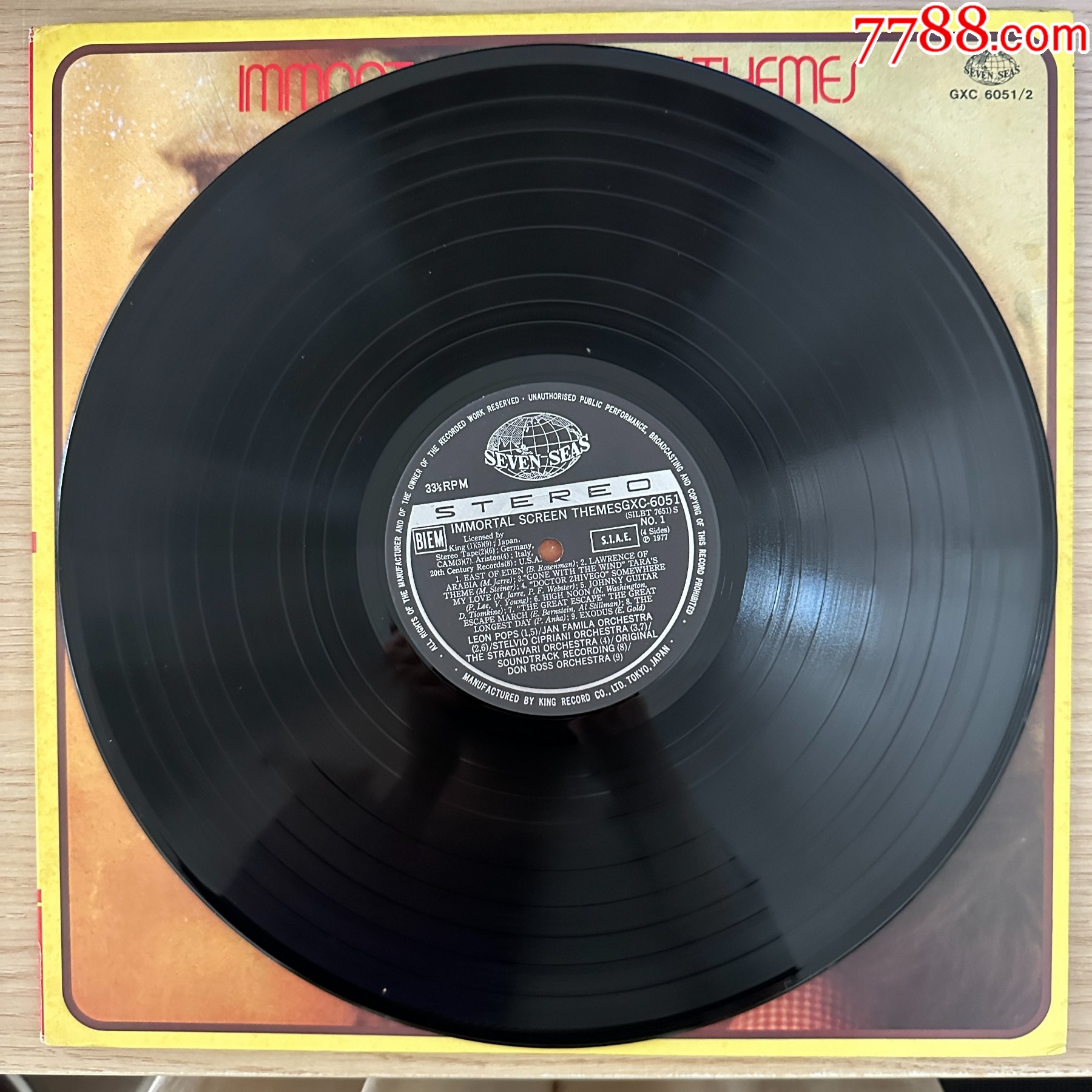 電影原聲音樂(lè)大合集-12寸黑膠2LP-A87_價(jià)格10元_第2張_