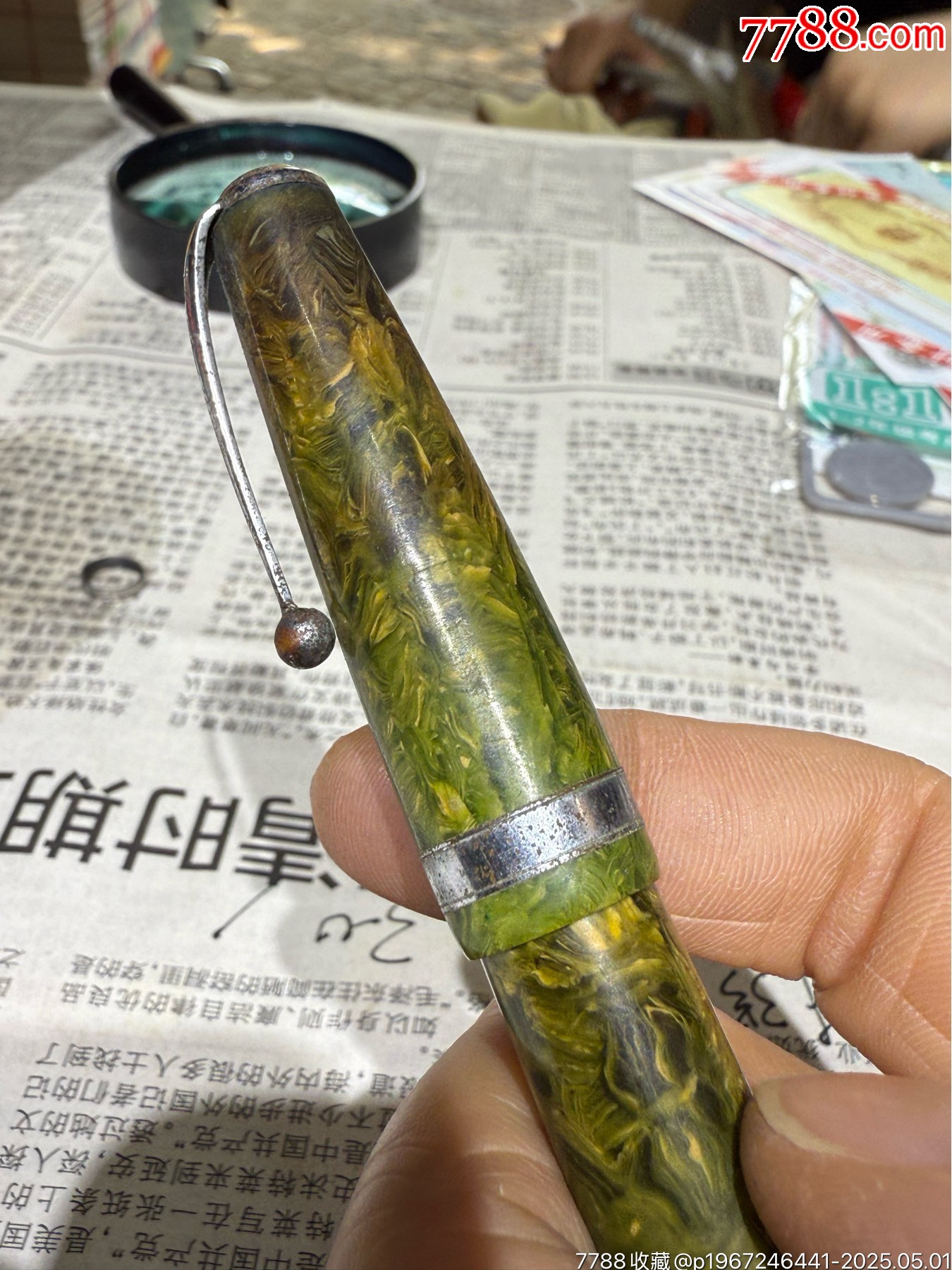 老金筆、筆套華孚、筆尖金龍、完好、實物實拍東西如圖看清拍拍好不退_價格171元_第4張_