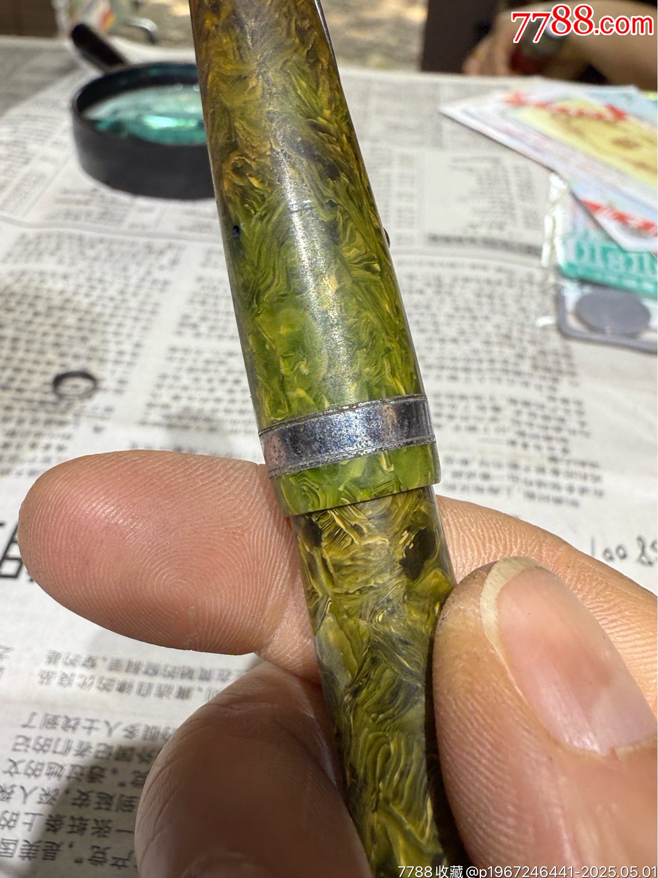 老金筆、筆套華孚、筆尖金龍、完好、實物實拍東西如圖看清拍拍好不退_價格171元_第5張_