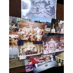 老版《三國(guó)演義》拍攝現(xiàn)場(chǎng)照片一組14張_老照片_￥438