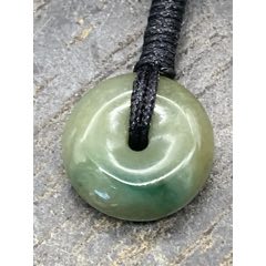 純天然A貨翡翠平安扣手機(jī)掛件