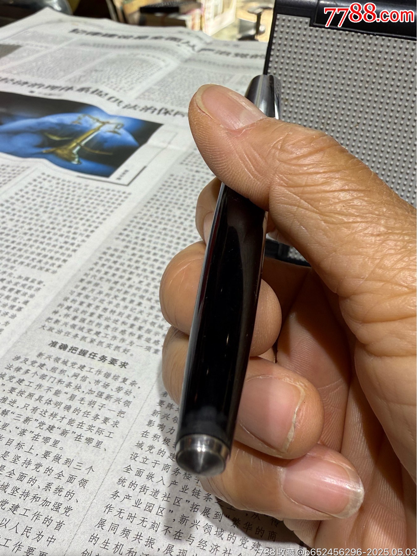 早期英雄100金筆、筆桿沒有裂痕、筆尖完好、實物實拍東西如圖、拍好不退_價格210元_第10張_