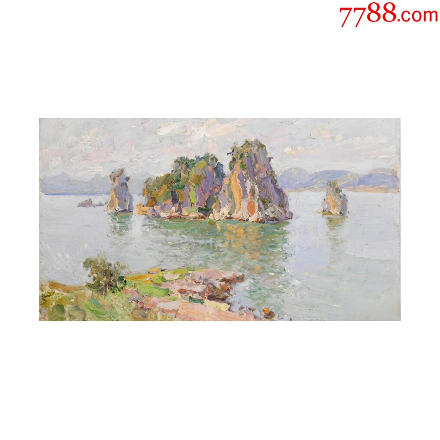 風(fēng)景油畫原創(chuàng)作品_價(jià)格50元_第1張_
