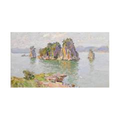 風景油畫原創(chuàng)作品