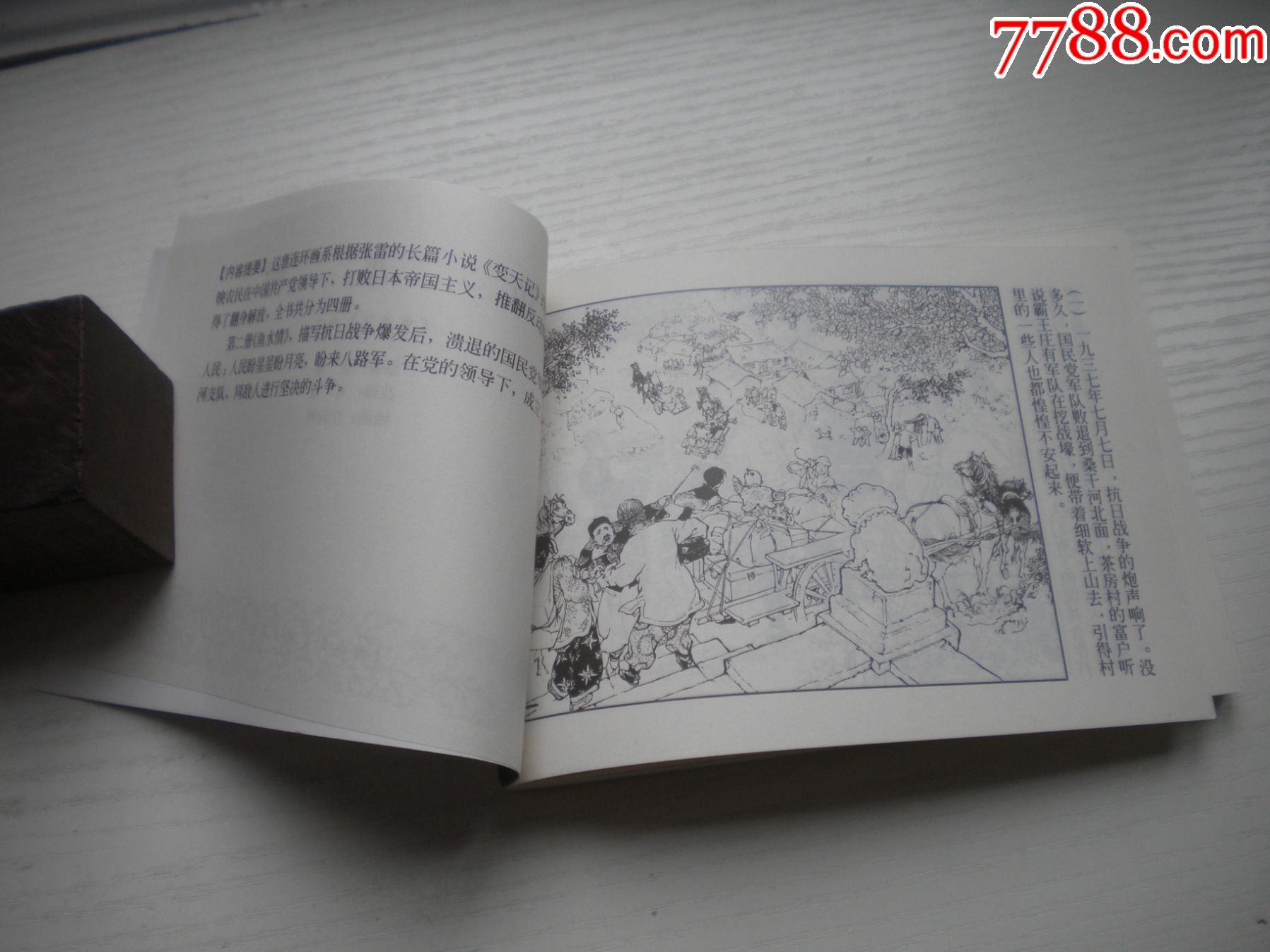 《魚(yú)水情》變天記2，精品百種系列，50開(kāi)汪詢(xún)秋繪，1851號(hào)，上海2000.11_價(jià)格20元【盛京萬(wàn)泉書(shū)店】_第5張_