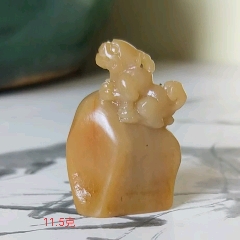 寿山石田黄石凍石印章2点セット289 g TA1152 寿山石田黄石凍石印章2点セット289 g TA1152 2025年最新】田黄石