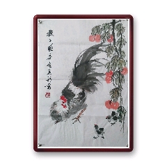 濟(jì)南已故畫(huà)家岳祥書(shū)作品