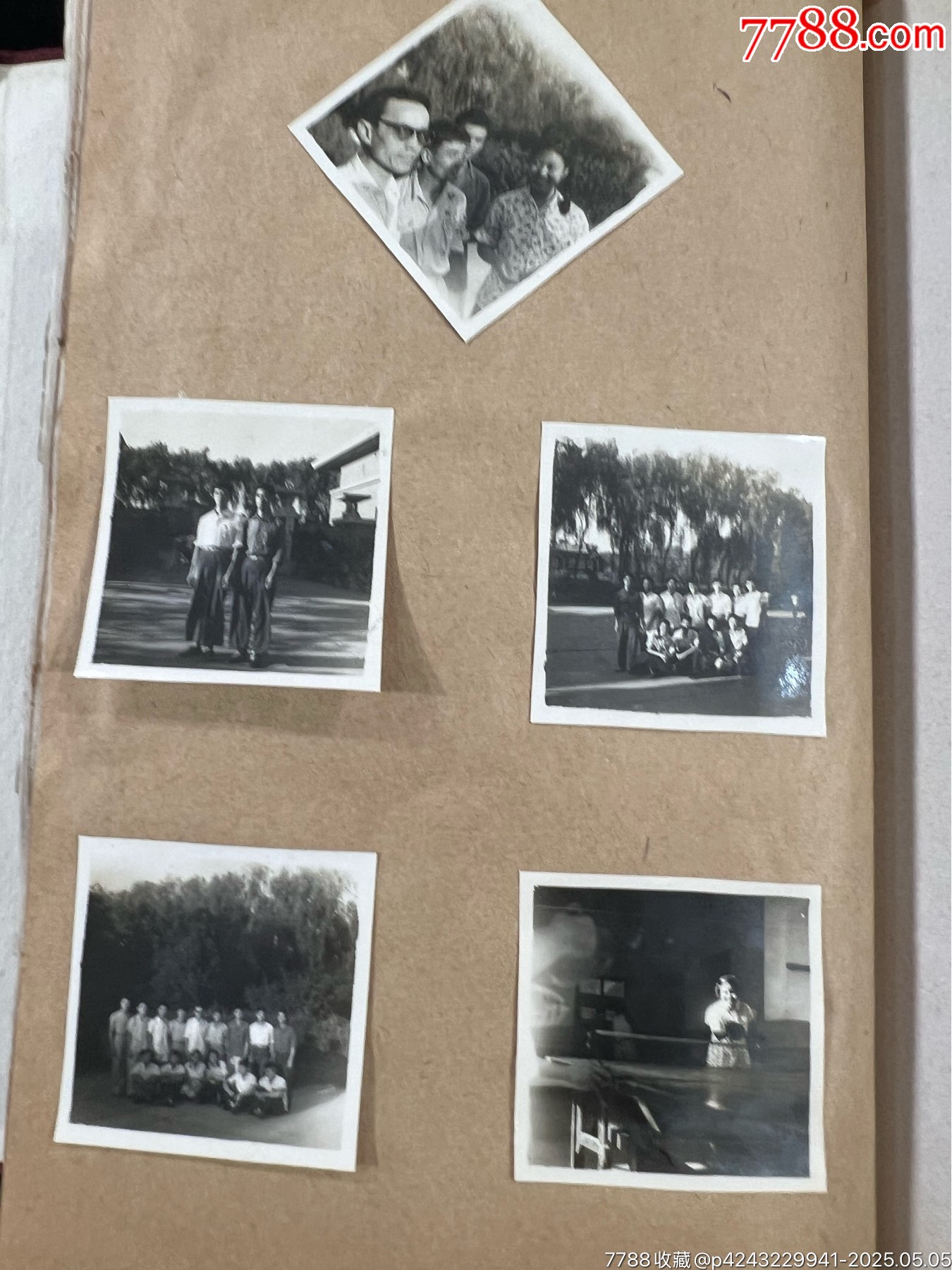科學(xué)家和他醫(yī)生妻子的相冊(cè)5冊(cè)963枚一起拍……從50年代到80年代_價(jià)格2686元_第28張_