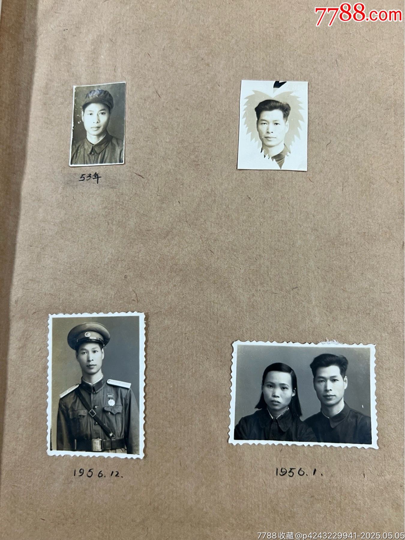 科學(xué)家和他醫(yī)生妻子的相冊(cè)5冊(cè)963枚一起拍……從50年代到80年代_價(jià)格2686元_第21張_