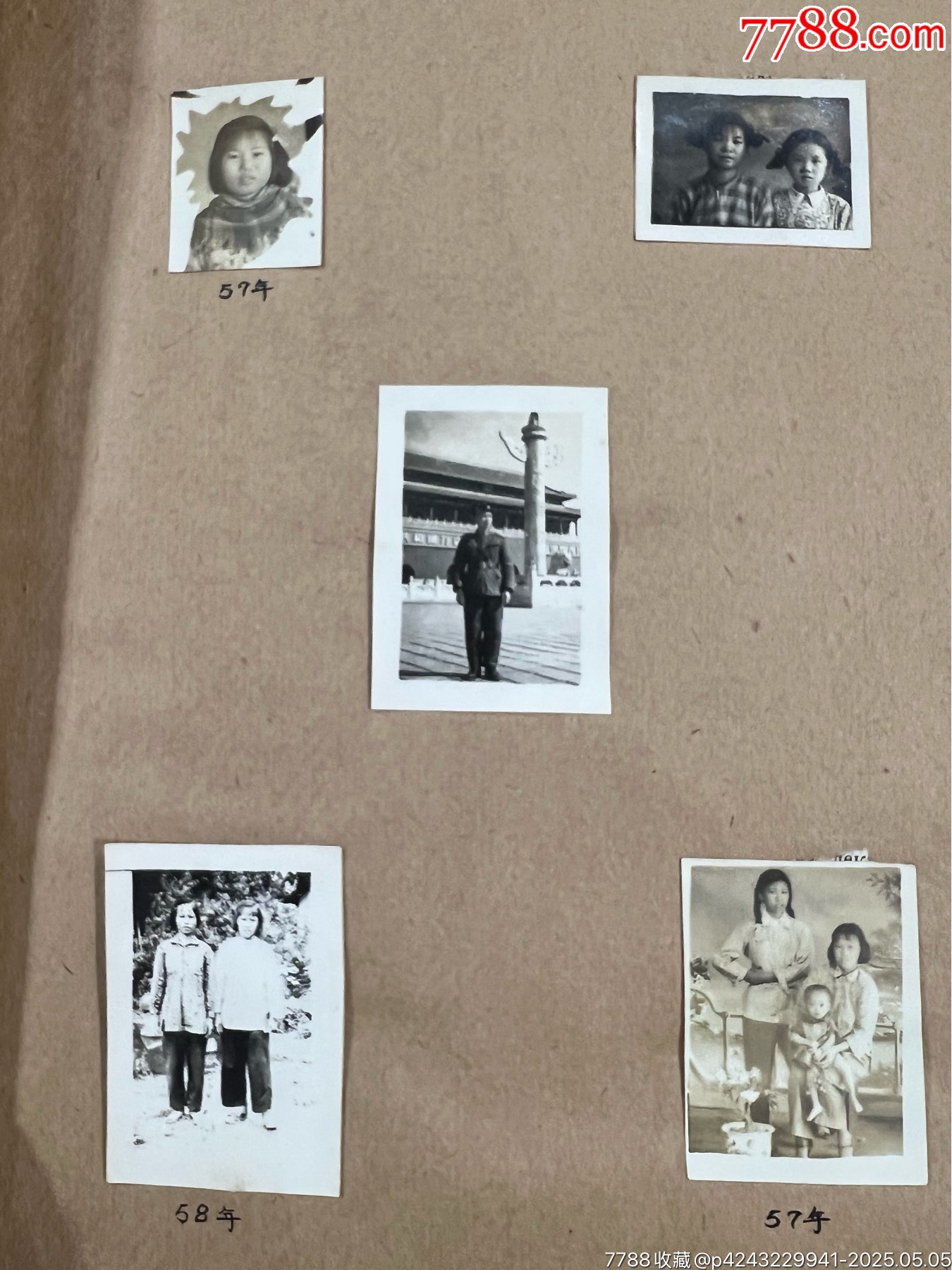 科學(xué)家和他醫(yī)生妻子的相冊(cè)5冊(cè)963枚一起拍……從50年代到80年代_價(jià)格2686元_第22張_