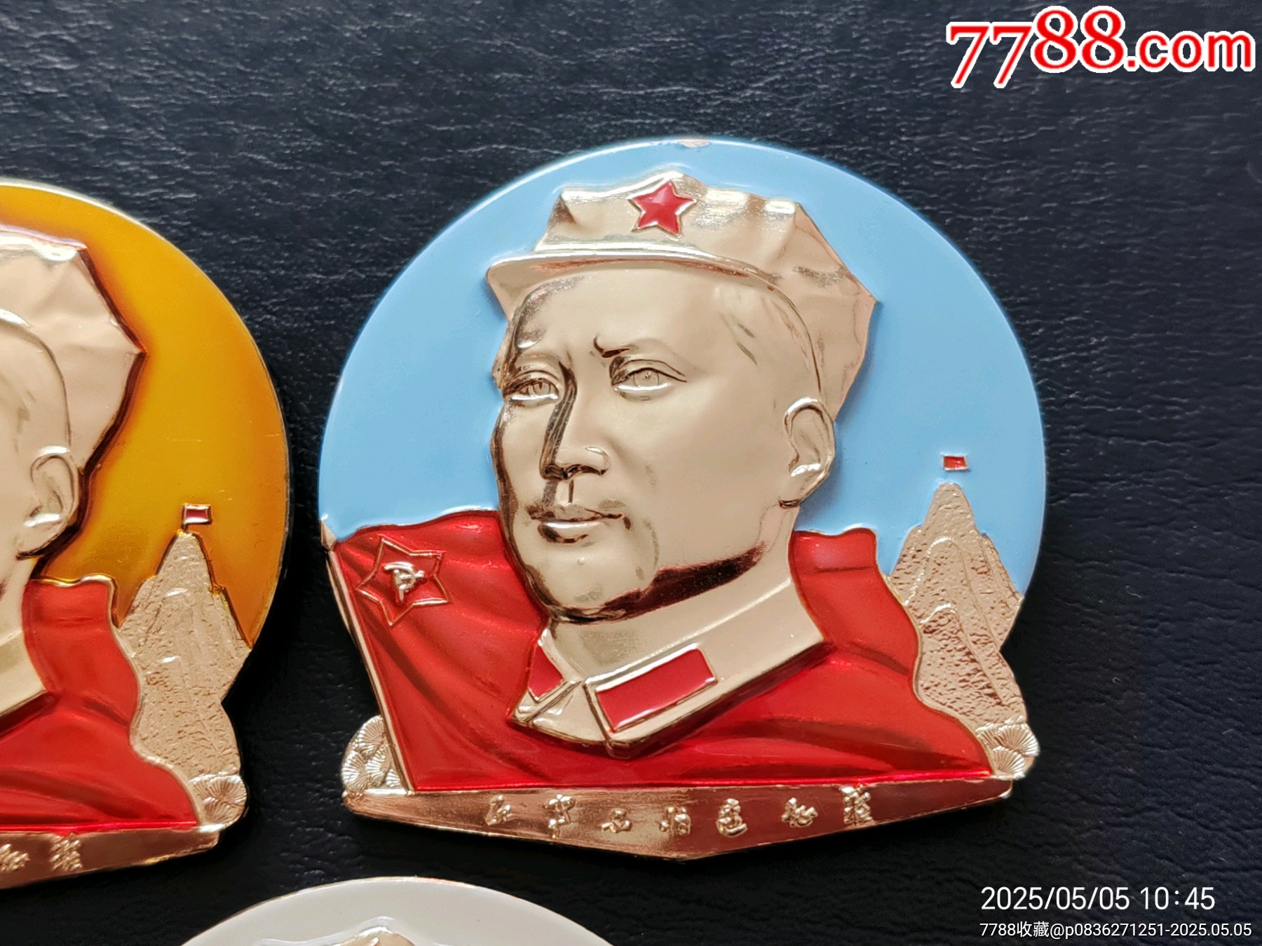 收藏品相，仔細(xì)看圖，品相太好了，五枚套色八角帽，_價(jià)格1445元_第5張_