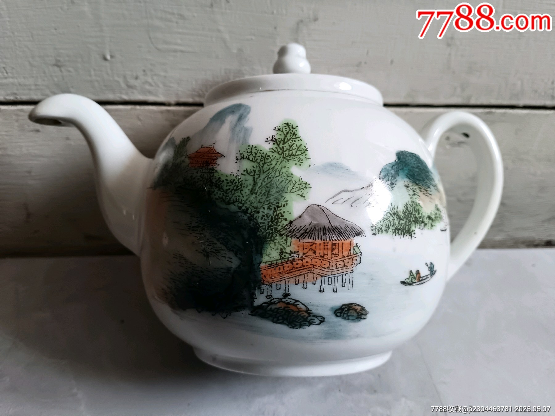 壶-彩绘瓷/彩瓷-7788旧书网