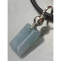 純天然A貨翡翠平安牌