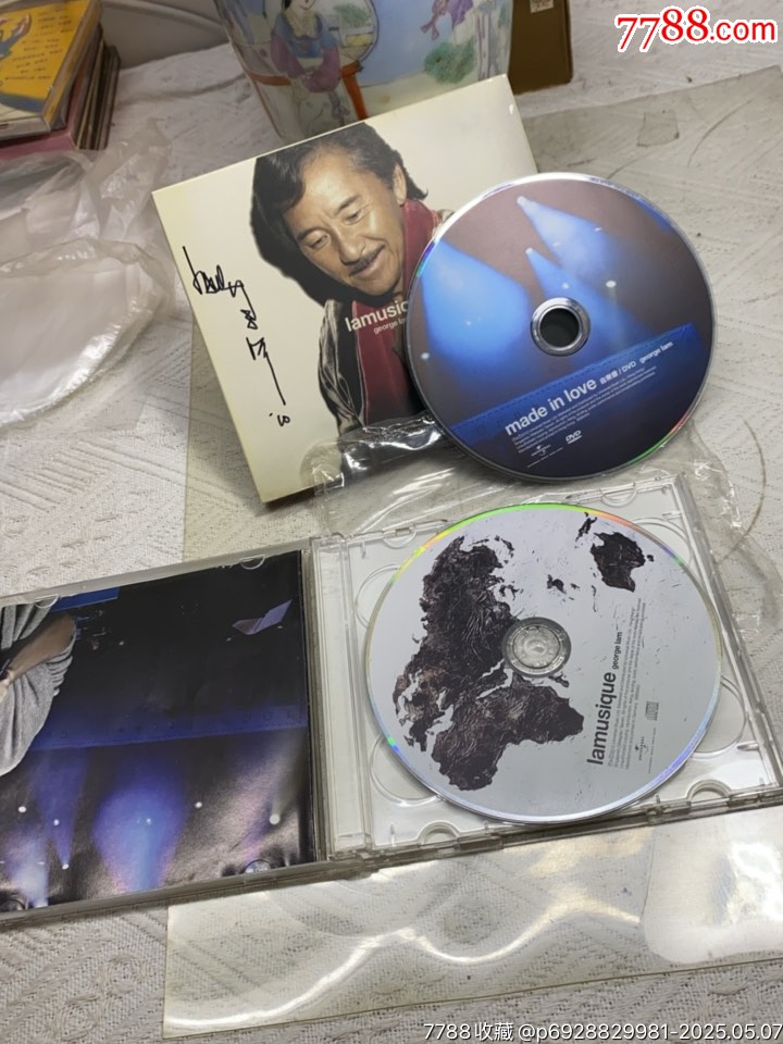 林子祥。C+D。93新。封面親筆簽名。_價(jià)格190元_第4張_