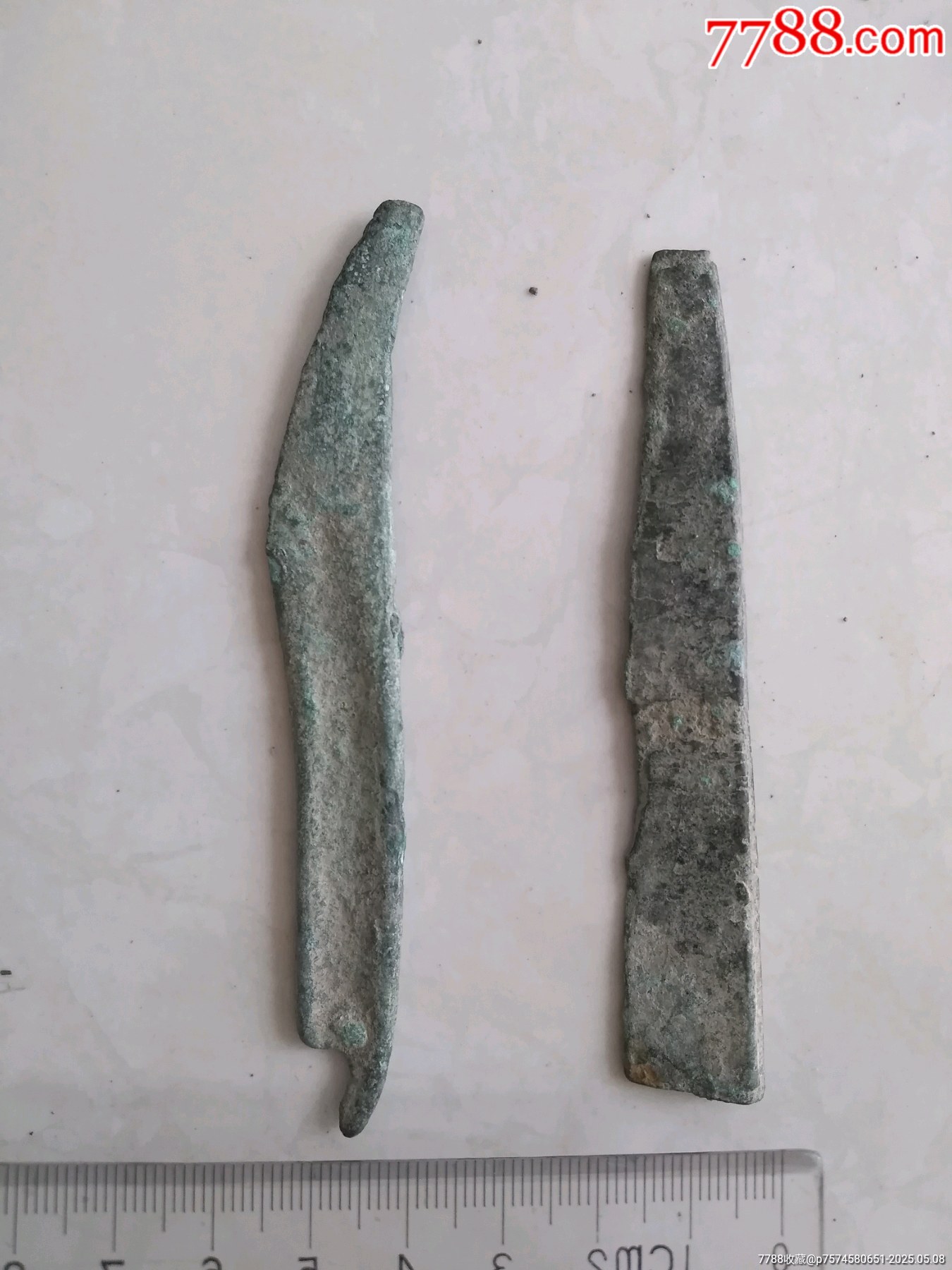 兩把銅刀不同樣_價格600元【鞏昌雄鎮(zhèn)】_第3張_