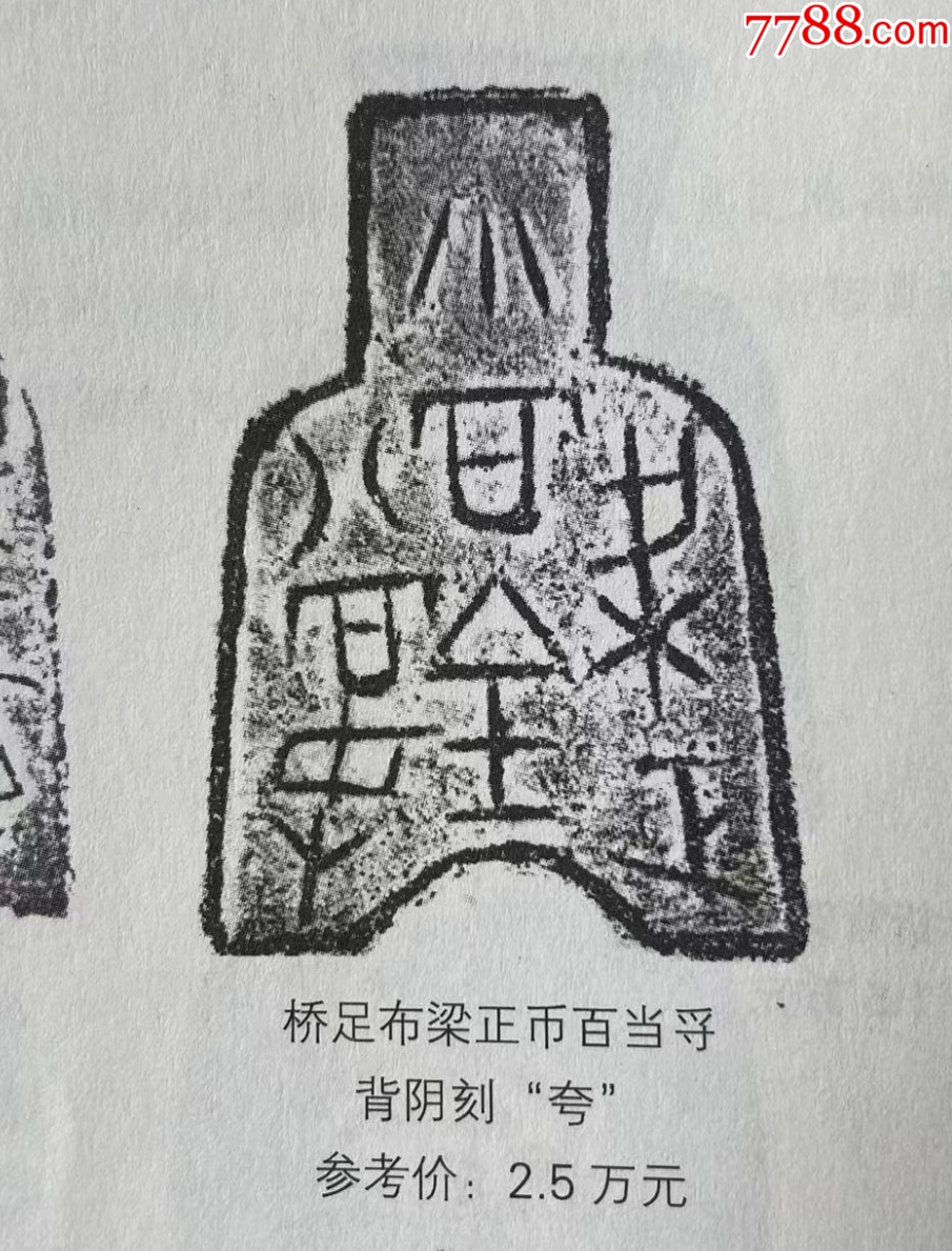 橋足布：梁正幣百當(dāng)鋝！（本站已鑒定）_價(jià)格444元_第7張_
