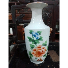 刷花獸頭花瓶