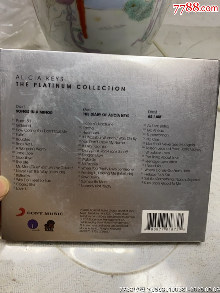 艾麗西亞凱斯。精選集。3CD。93新_價(jià)格10元【一線音樂搬運(yùn)工】_第2張_