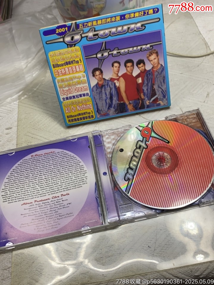 O-Town。美國男子組合。94新_價格10元【一線音樂搬運工】_第3張_