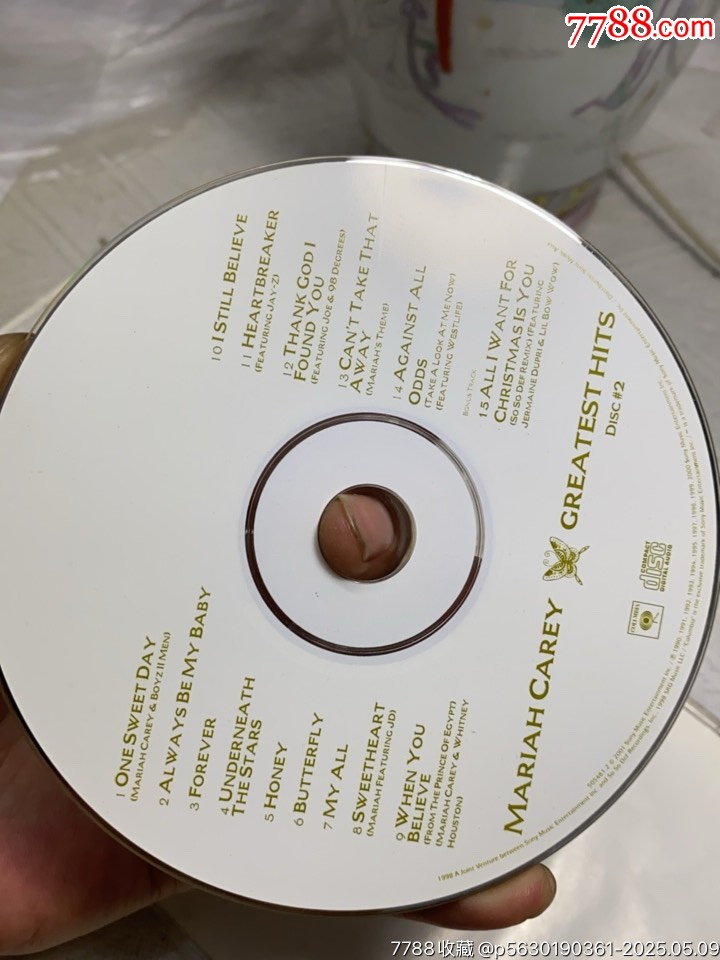 瑪麗亞凱莉。2CD。93新_價(jià)格10元【一線音樂搬運(yùn)工】_第7張_