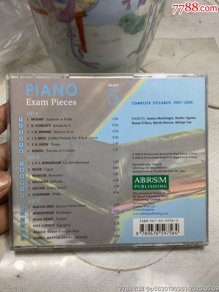 英國皇家音樂學(xué)院。五級鋼琴曲目專輯。94新_價格10元【一線音樂搬運(yùn)工】_第2張_