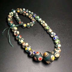 老琉璃蜻蜓眼項(xiàng)鏈