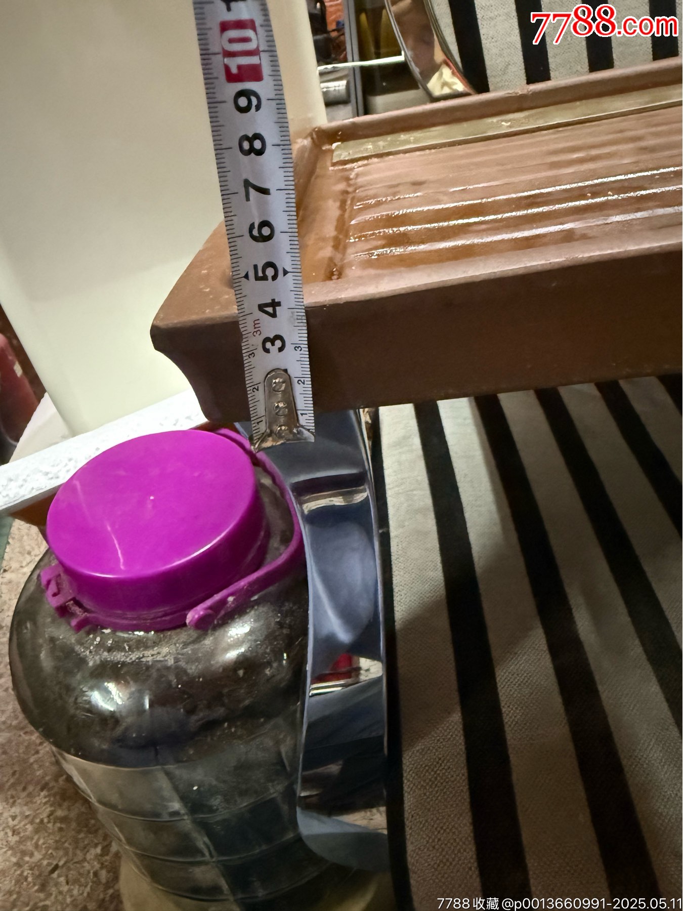 名家王永才老紫砂大茶盤，做工精致，雕刻強(qiáng)勁有力，包漿老辣，完整，如圖所見發(fā)貨_價格210元_第10張_