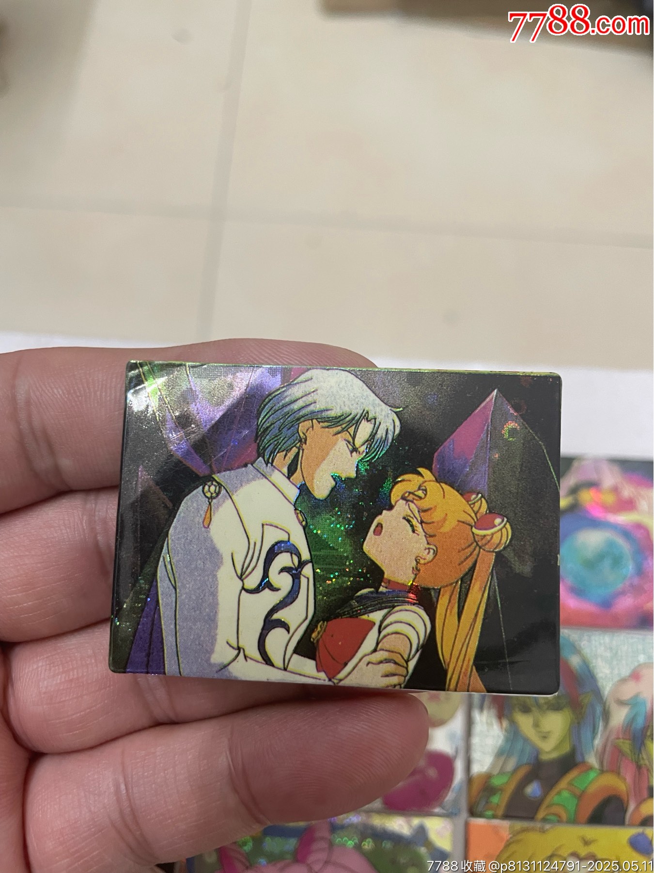 美少女战士小闪卡15张,约正常卡二分之一,蝴蝶闪-价格:1437.0000元-au41262849-食品卡 -加价-7788收藏__收藏热线