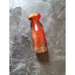 清代南紅瑪瑙煙嘴