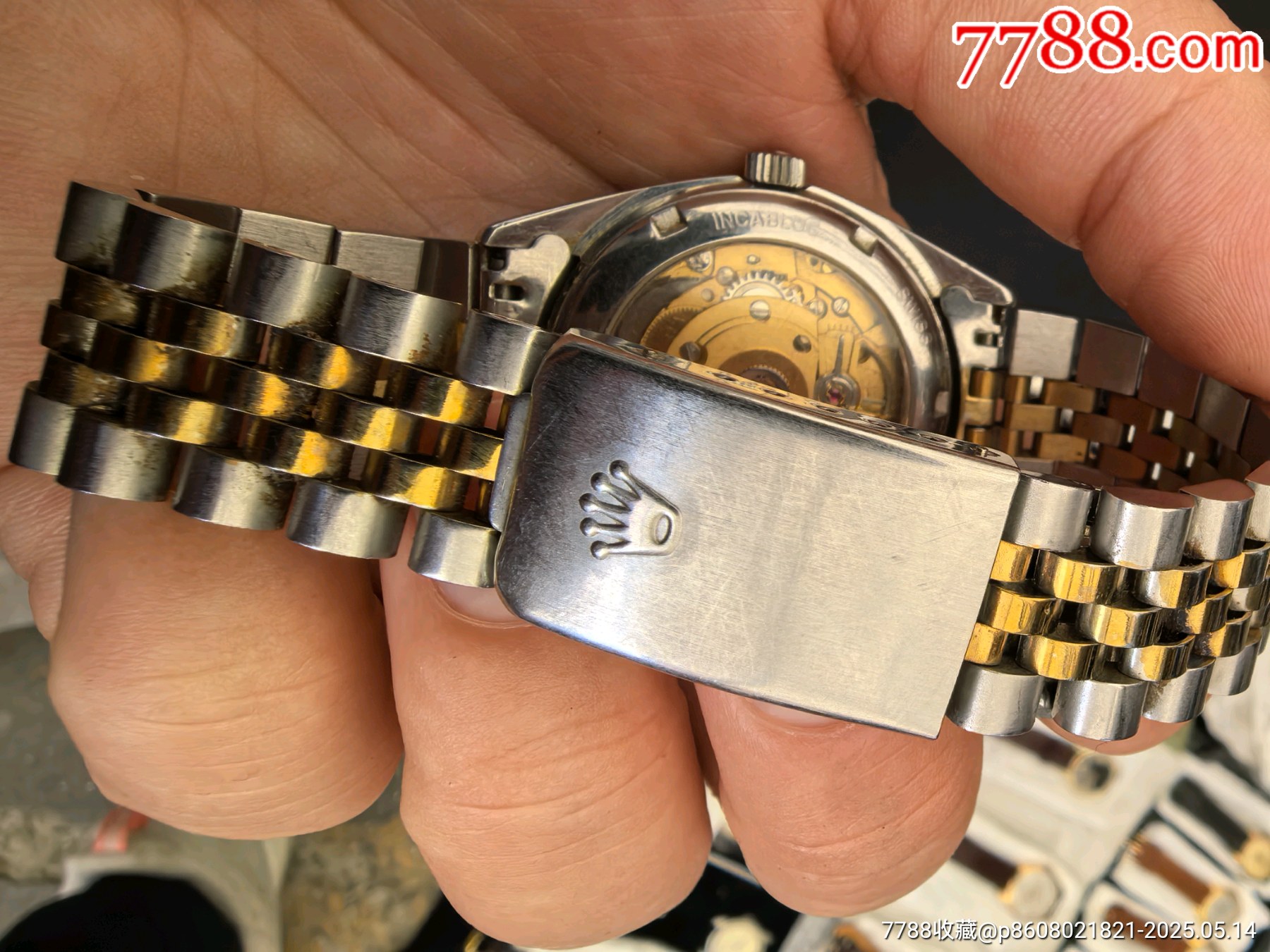 瑞士全自動機(jī)械表拍賣_價格373元【鐘之玫瑰】_第6張_
