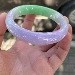 春彩翡翠手鐲