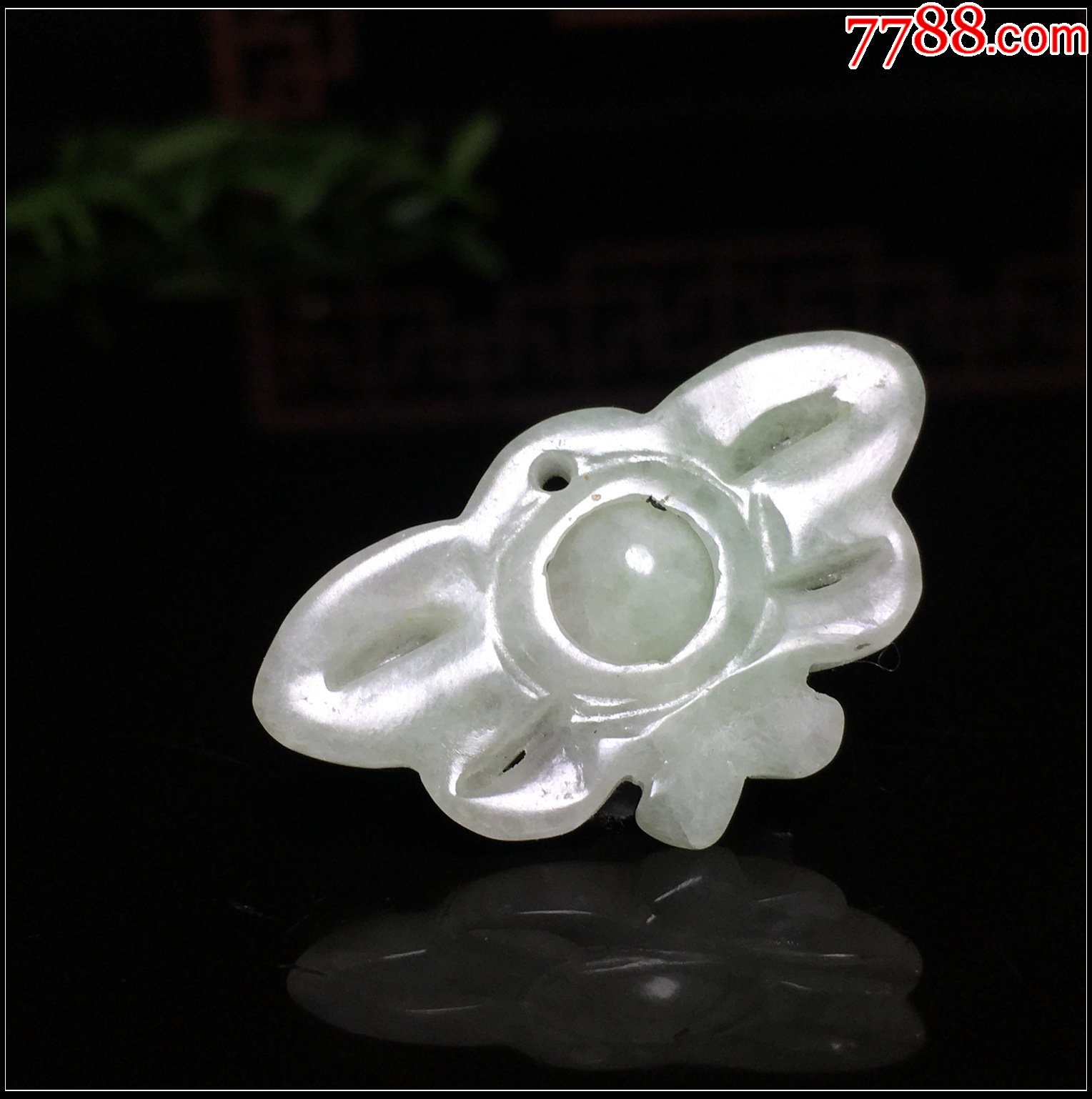 緬甸翡翠A貨小蝴蝶吊墜_價(jià)格1元_第2張_