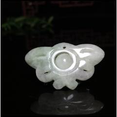 緬甸翡翠A貨小蝴蝶吊墜