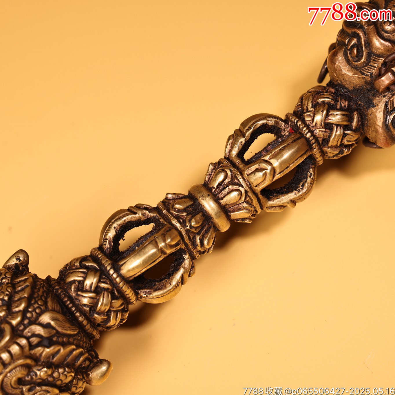 藏傳工藝打造密宗普巴金剛降魔杵降魔镢法器_價(jià)格888元【子健老貨】_第14張_