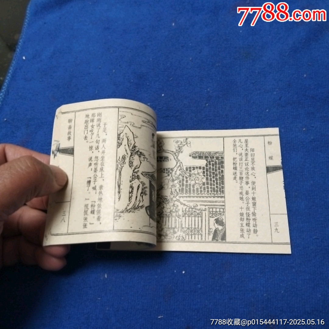 現(xiàn)已難見此：挺板未閱角尖雪白近十品《粉蝶》自定品_價格64元_第12張_