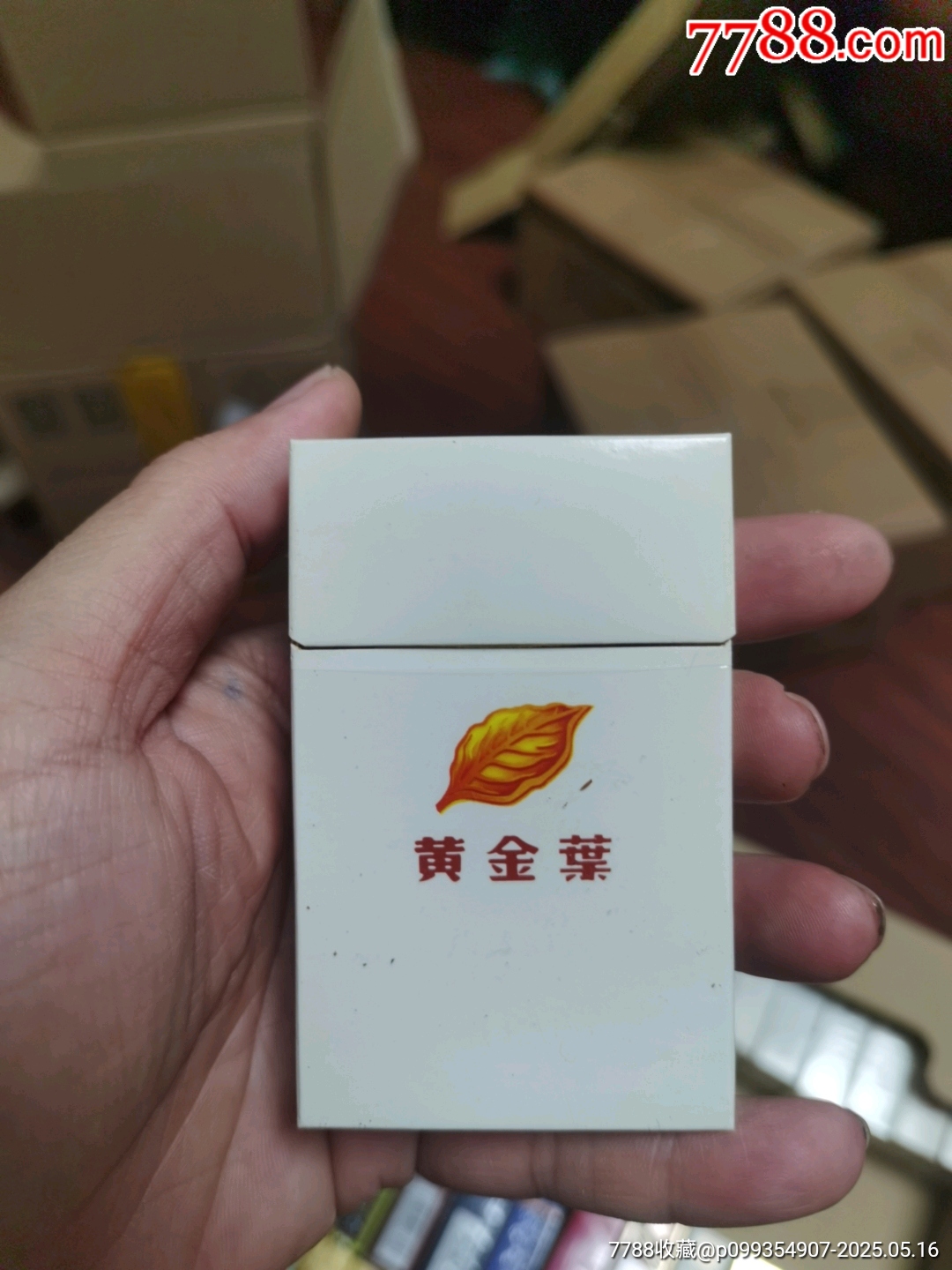 3D空盒：黃金葉，非賣品_價格17元_第1張_