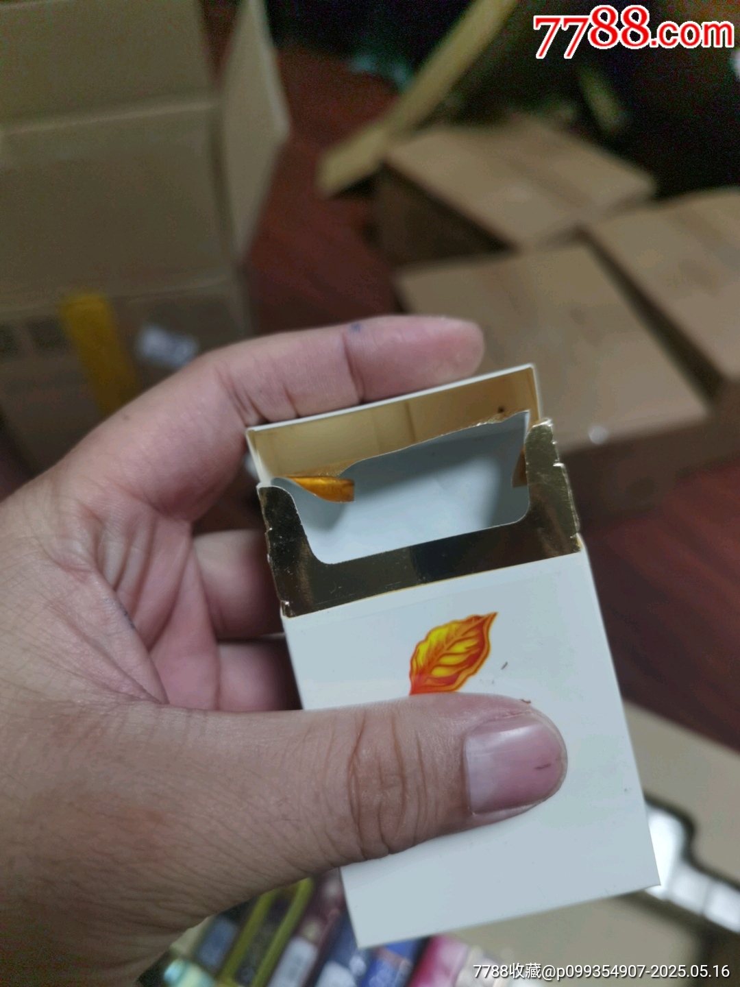 3D空盒：黃金葉，非賣品_價格17元_第5張_