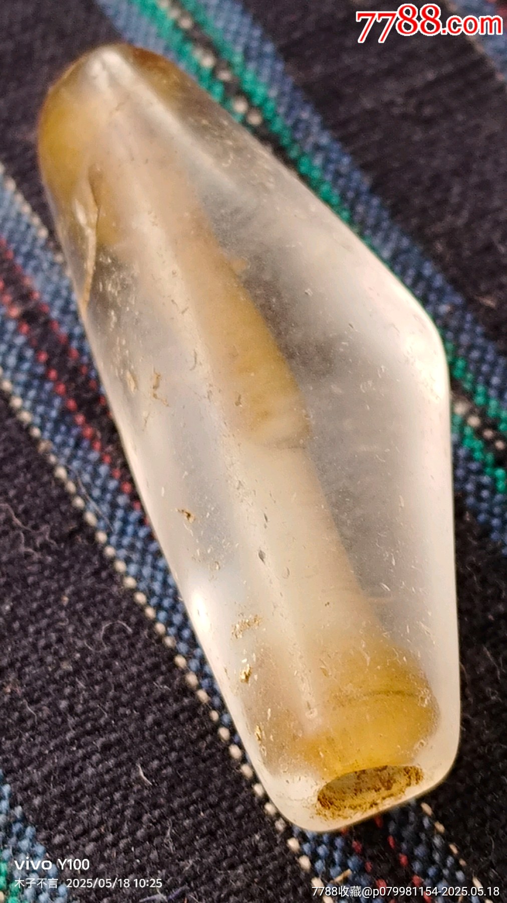 千年老水晶鎖骨鏈珠子_價(jià)格88元【嘉禾古玩】_第3張_