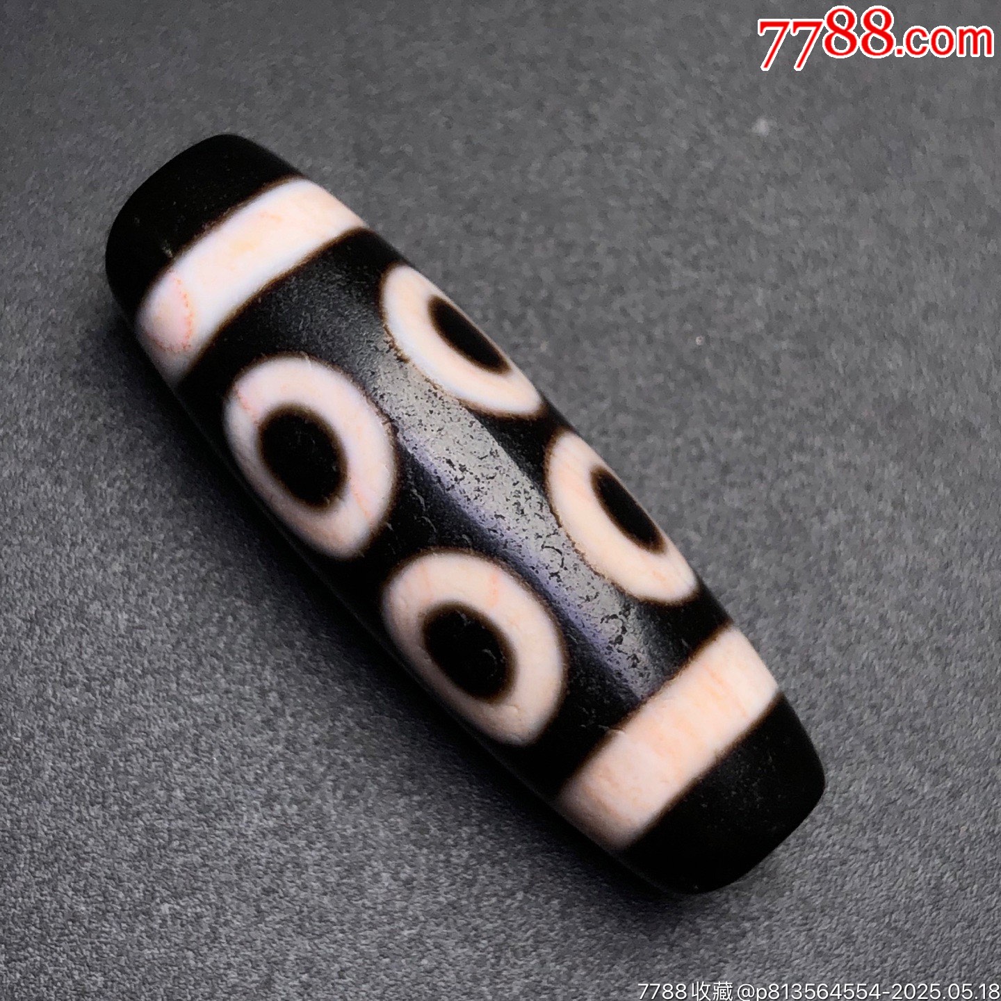 藏區(qū)回流老料高油包漿滿朱砂【八眼天珠】_價(jià)格499元【子健老貨】_第1張_