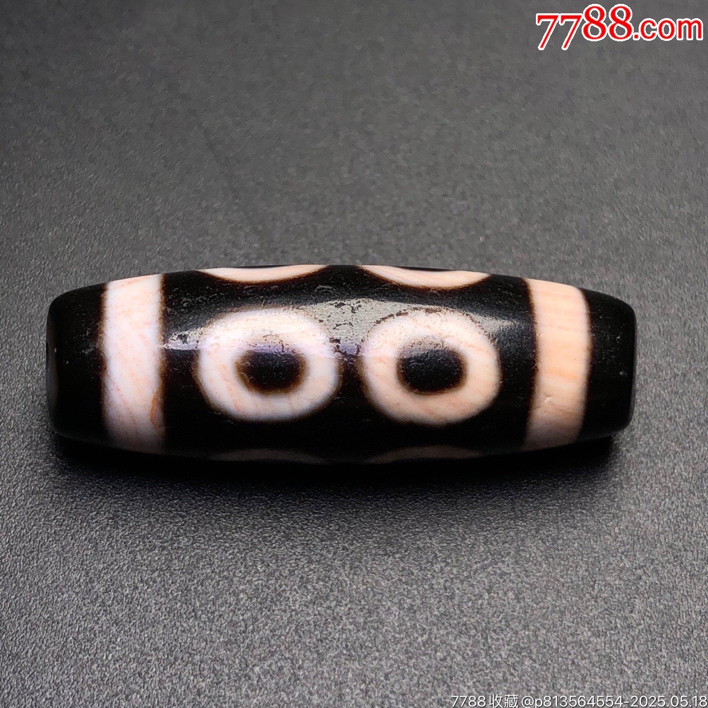 藏區(qū)回流老料高油包漿滿朱砂【八眼天珠】_價(jià)格499元【子健老貨】_第4張_