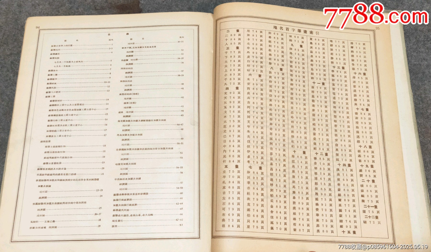 55年蘇聯(lián)地圖集_價格20元【古泉閣】_第8張_