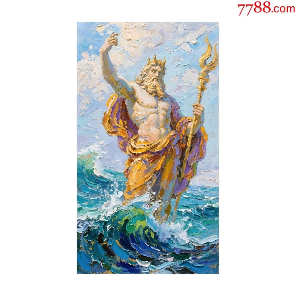 人物油畫作品_價格100元_第1張_