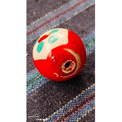 彩瓷珠子_