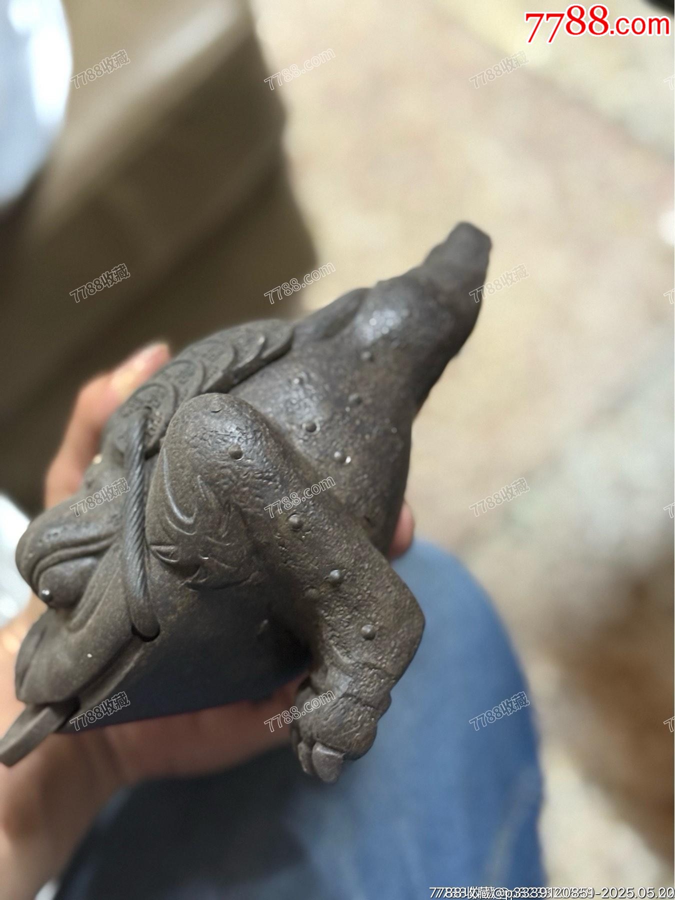 名家老紫砂大金蟾擺件，做工精細(xì)，完整_價(jià)格96元_第7張_