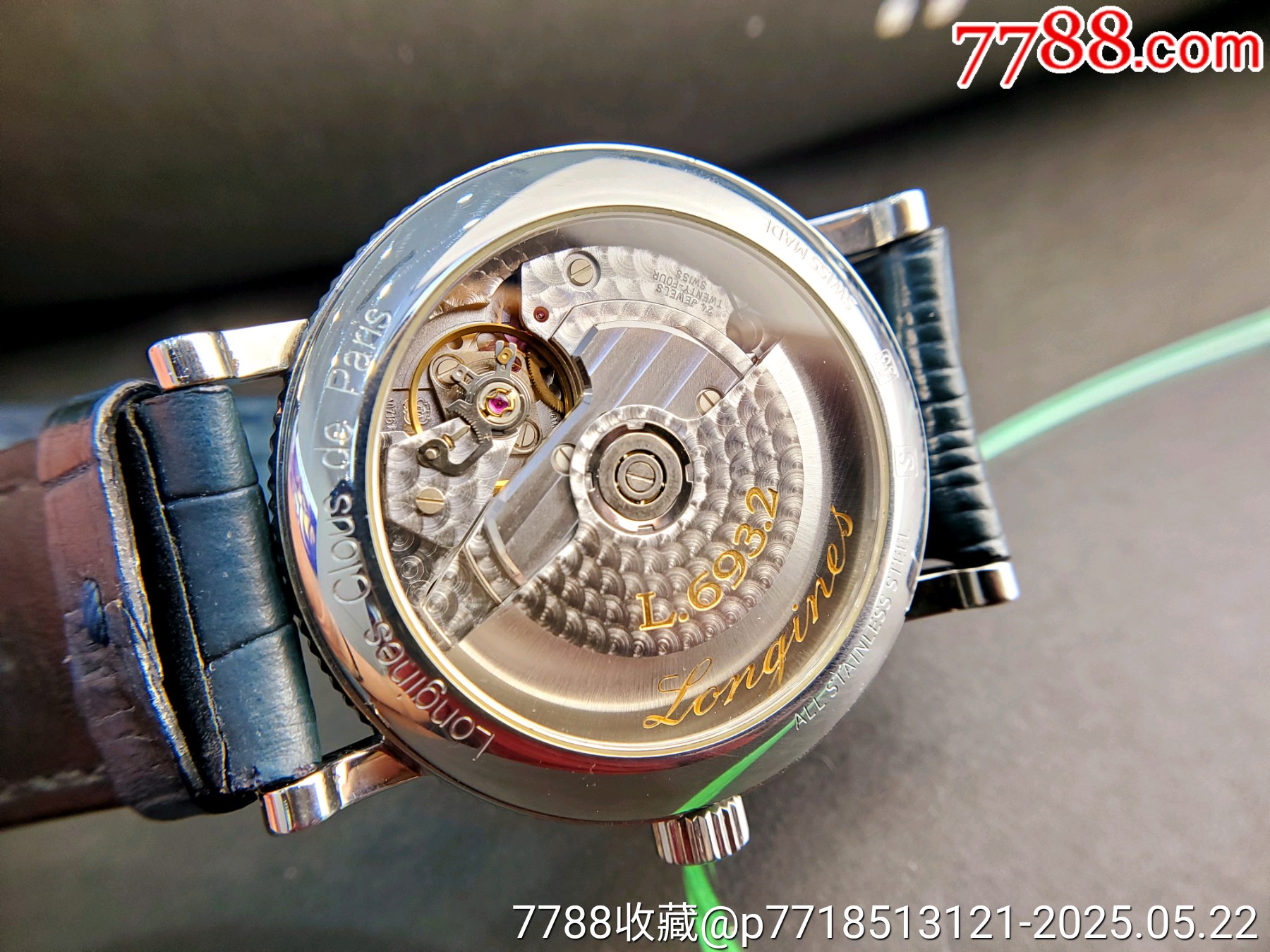 【今時中古】浪琴longines樂大嘴復(fù)古名匠傳統(tǒng)制表經(jīng)典復(fù)刻系列男士自動機(jī)械_價格4986元_第4張_