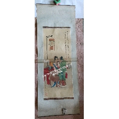 民囯全開(kāi)：名家謝之光畫(huà)老婆～杰作?,,,據(jù)賣(mài)家說(shuō)：謝之光老婆為原富家才女畫(huà)眉(zc41370662)
