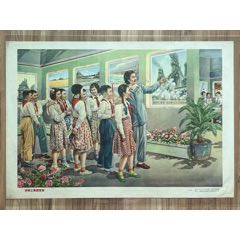 參觀(guān)工業(yè)展覽會(huì)（新美術(shù)54年，美品）(zc41383855)