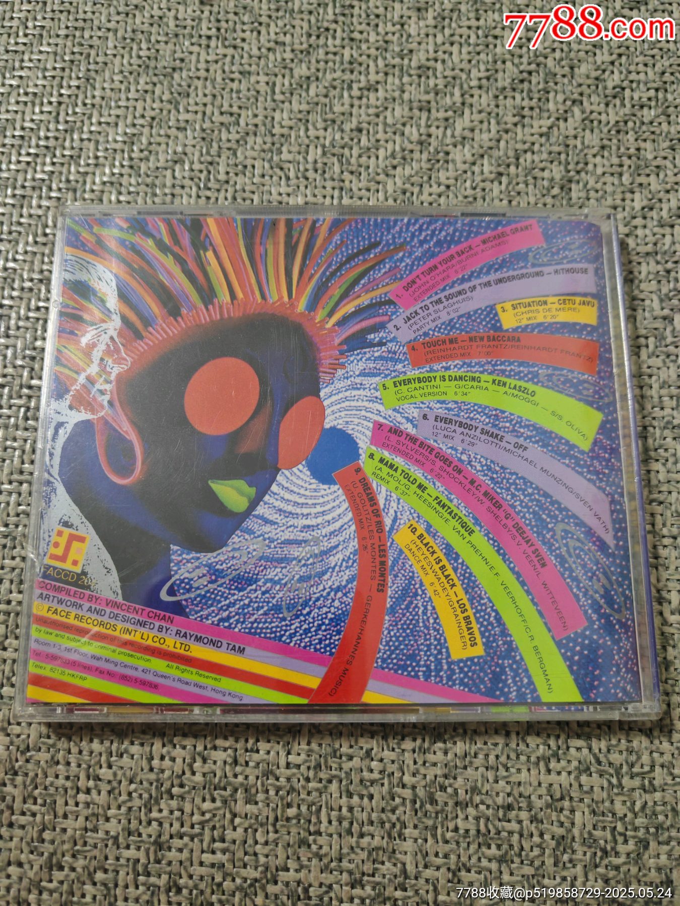 荷東的士高，飛時，未拆封_價格790元_第2張_